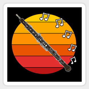 Oboe Summer Festival Oboist Woodwind Musician Sticker